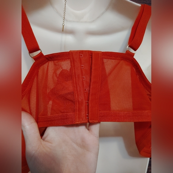 Burnt Orange Adore Me Lace Bra In A Size 40DD In New Condition! - Picture 4 of 5